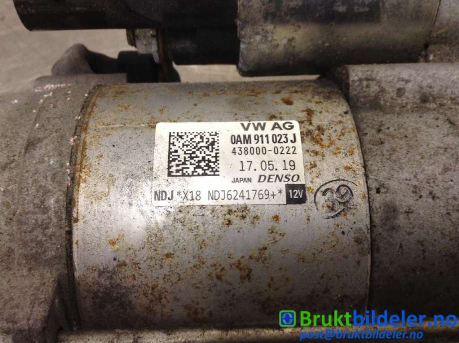 Starter diesel til VW Passat 2015-2019 (Fase 1) (B8) (B8) (VOLKSWAGEN|0AM 911 023 J|438000-0222|)