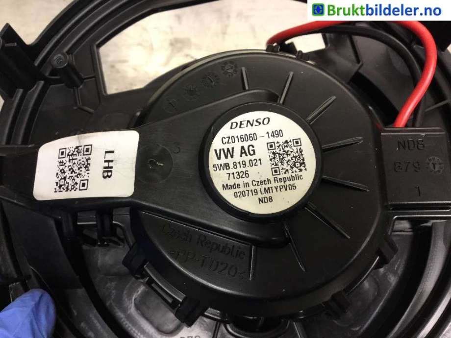 Varmeapparat motor til VW Passat 2015-2019 (Fase 1) (B8) (B8) (VOLKSWAGEN|5WB 819 021|CZ016060-1490|)