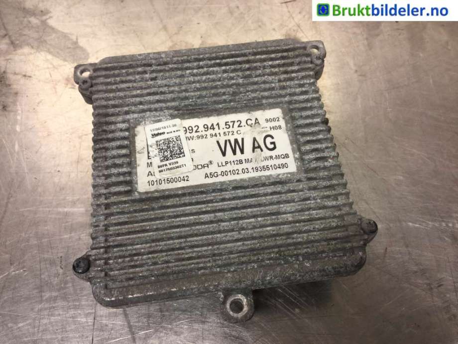 Styreenhet xenon/ballast til VW Passat 2015-2019 (Fase 1) (B8) (B8) (VOLKSWAGEN|992 941 572 CA|)