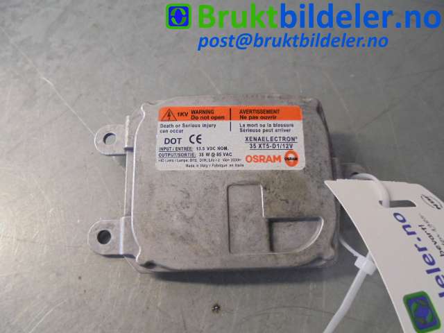 Styreenhet xenon/ballast til Škoda Octavia 2005-2008 (Type II, Fase 1)  (SKODA|35 XT5-D1|)