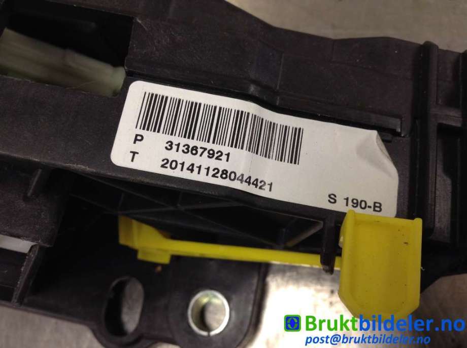 Girstang/girvelger automat til Volvo XC60 2014-2017 (Type I, Fase 2)  (VOLVO|31367921|)