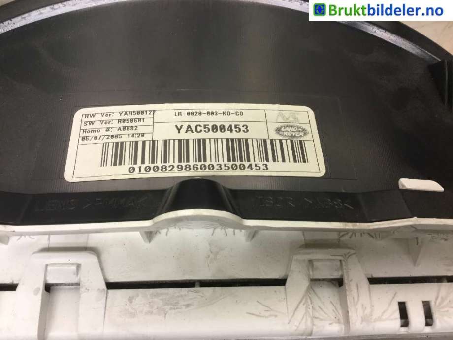 Instrumentpanel til Land Rover Range Rover Sport 2005-2013  (LAND-ROVER|YAC500453|)
