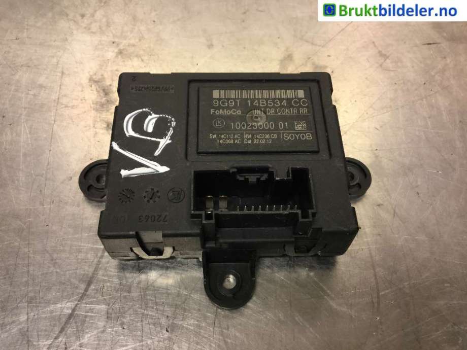 Styreenhet dør venstre foran til Ford S-Max, 2010-2015 (Type I, Fase 2) (FORD|9G9T 14B534 CC)