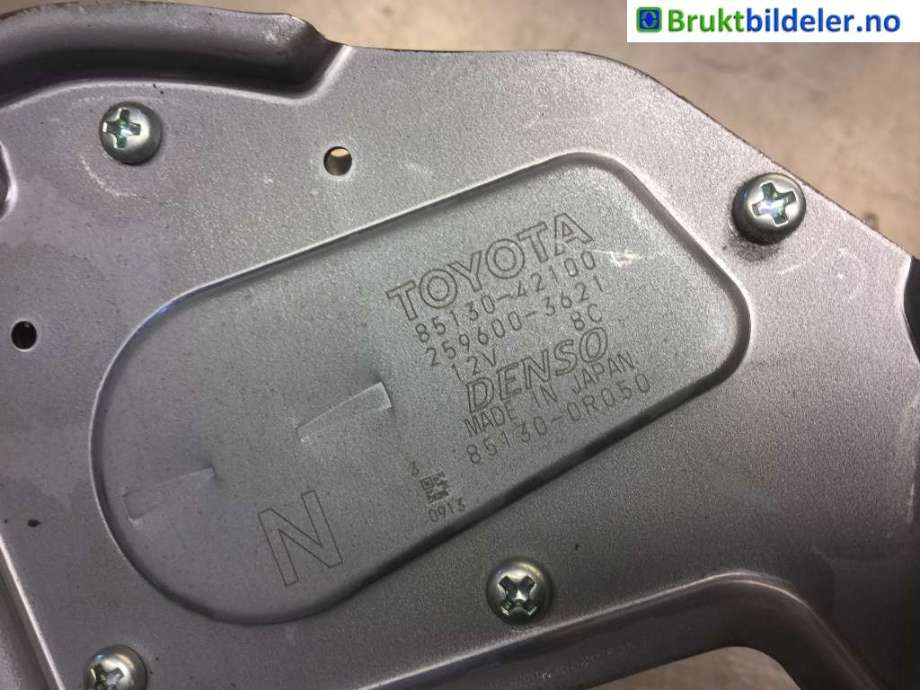 Viskermotor bakrute til Toyota RAV4 2019-->> (Type V)  (TOYOTA|85130-42100|259600-3621|)