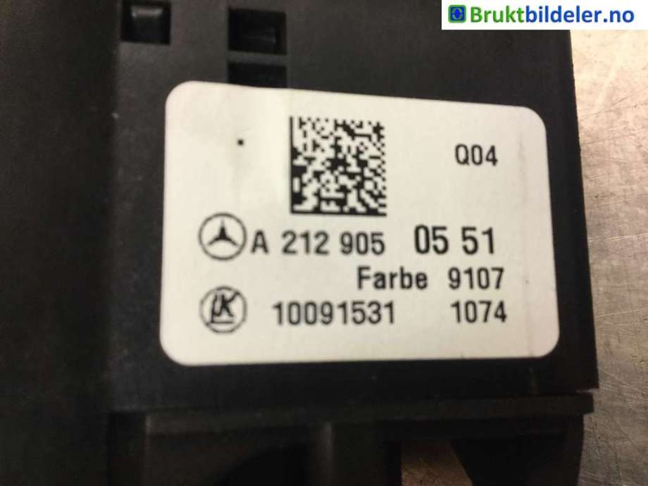 Bryter lys til Mercedes A-Klasse 2012-2018 (W176) (W176) (MERCEDES|A 212 905 05 51|)