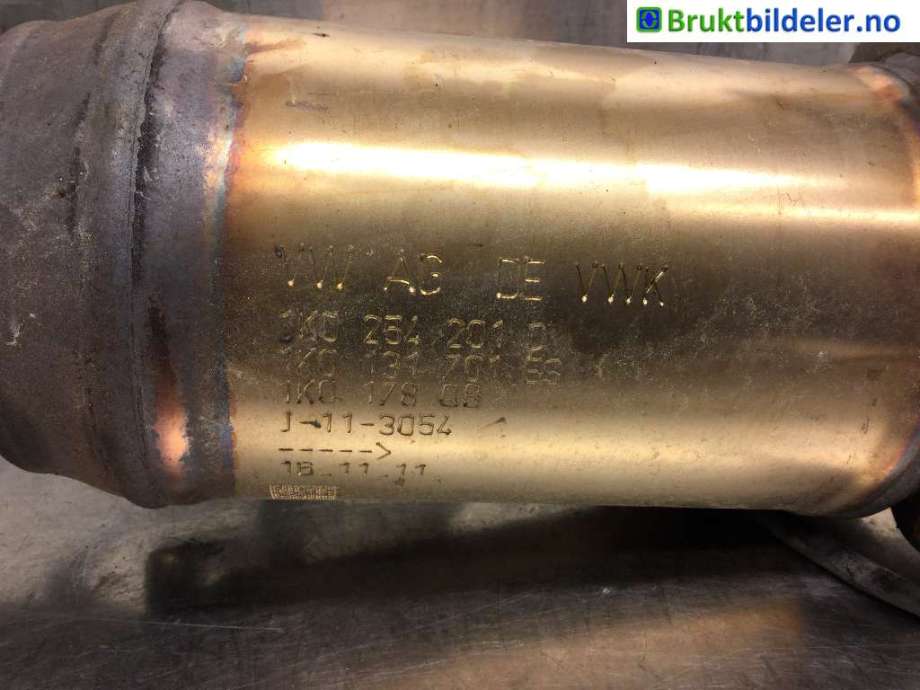 Katalysator til VW Golf VI 2008-2012  (VOLKSWAGEN|1K0 254 201 C|)