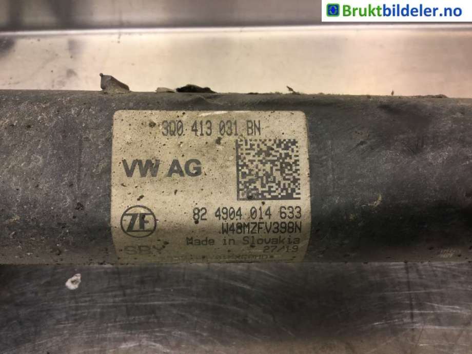 Fjærbein høyre foran til VW Passat 2015-2019 (Fase 1) (B8) (B8) (VOLKSWAGEN|3Q0 413 031 BN|)