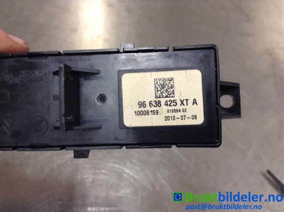 Bryter diverse til Peugeot 3008 2009-2016 (Type I)  (PEUGEOT|96638425XT|)
