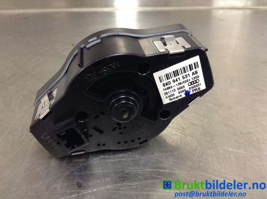 Bryter lys til Audi Q5 2012-2017 (Type I, Fase 2)  (AUDI|8K0 941 531 AS|)