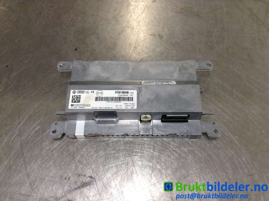 Instrument kjørecomputer til Audi Q5 2012-2017 (Type I, Fase 2)  (AUDI|8T0 919 604 B|)
