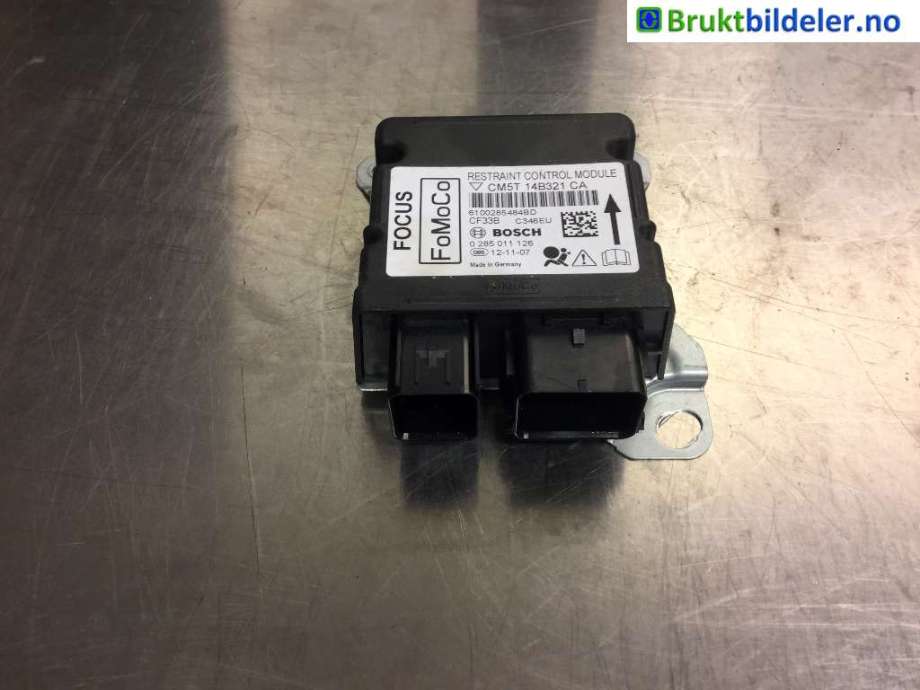 Airbag elektronikk til Ford Focus, 2011-2014 (Type III, Fase 1)  (FORD|CM5T-14B321-CA)