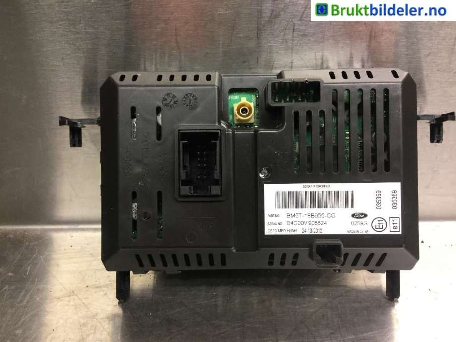 Instrument kjørecomputer til Ford Focus 2011-2014 (Type III, Fase 1)  (FORD|BM5T-18B955-CG|)