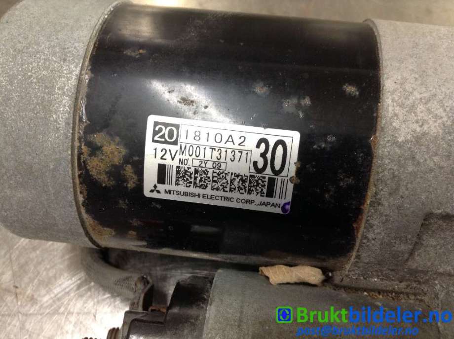 Starter diesel til Mitsubishi Outlander 2012-2015 (Type III, Fase 1)  (MITSUBISHI|1810A230|M001T31371|)