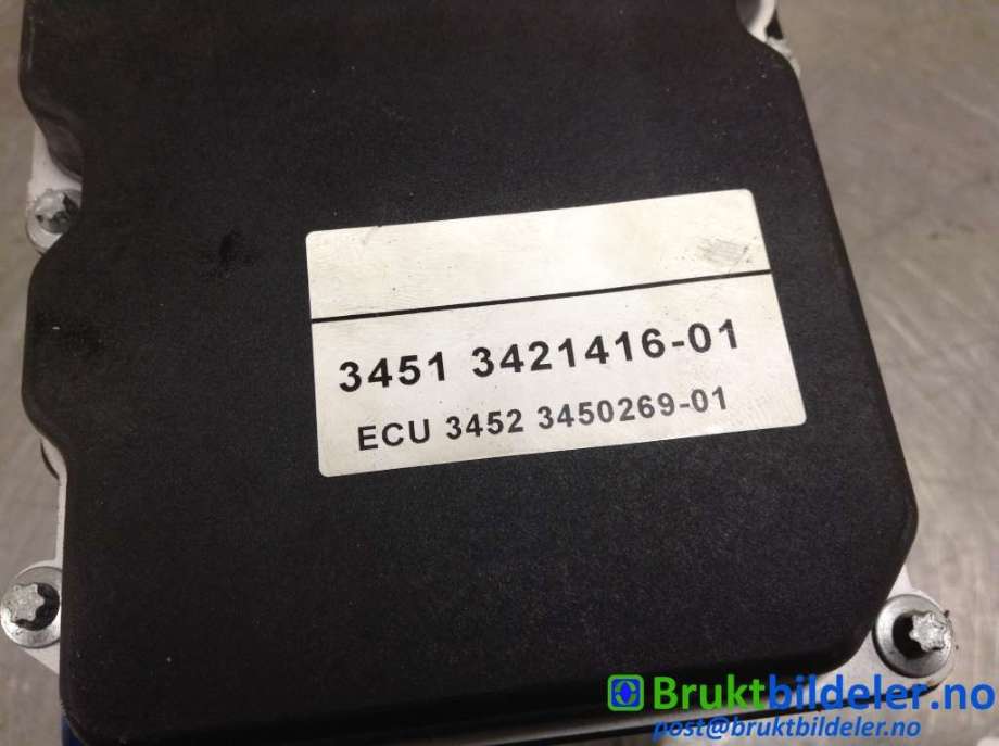 ABS sentral til BMW X3 2007-2010 (Fase 2) (E83) (E83) (BMW|34 51 3 420 395-01|0 265 236 012|34 51 3 421 416)