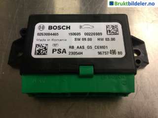 Styreenhet parkering til Peugeot 308,   (PEUGEOT|96 757 496 80|0 263 004 465)