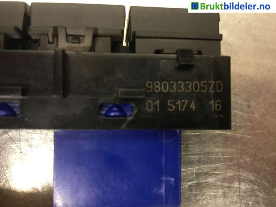 Bryter Antispinn til Peugeot 308 2013-2021 (Type II)  (PEUGEOT|98033305ZD|)