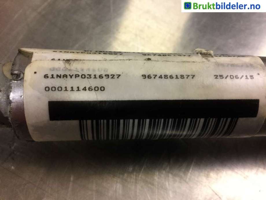 Rattaksel til Peugeot 308 2013-2021 (Type II) (PEUGEOT|9674861877|)