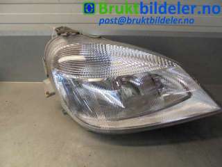 Frontlykt høyre halogen til Mercedes Vaneo,  (W414) (MERCEDES|A4148200161)