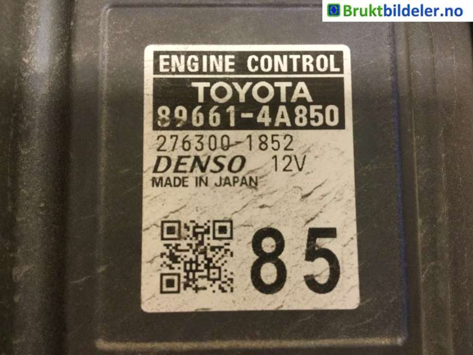 Styreenhet motor til Toyota RAV4 2019-->> (Type V)  (TOYOTA|89661-4A850|276300-1852|)