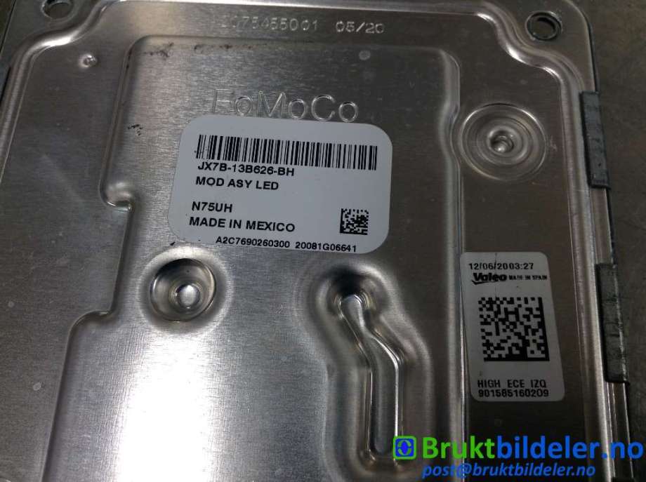 Styreenhet xenon/ballast til Ford Kuga 2019-->> (Type III) (FORD|JX7B-13B626-BH|A2C7690260300|2534646)