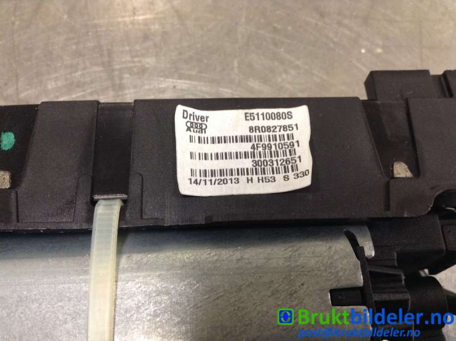 Hengsler til Audi Q5 2012-2017 (Type I, Fase 2)  (AUDI|8R0 827 851|)