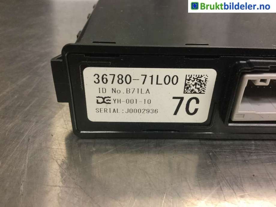 Styreenhet comfort (BCM) til Suzuki Swift 2011-2017  (SUZUKI|36780-71L00|)