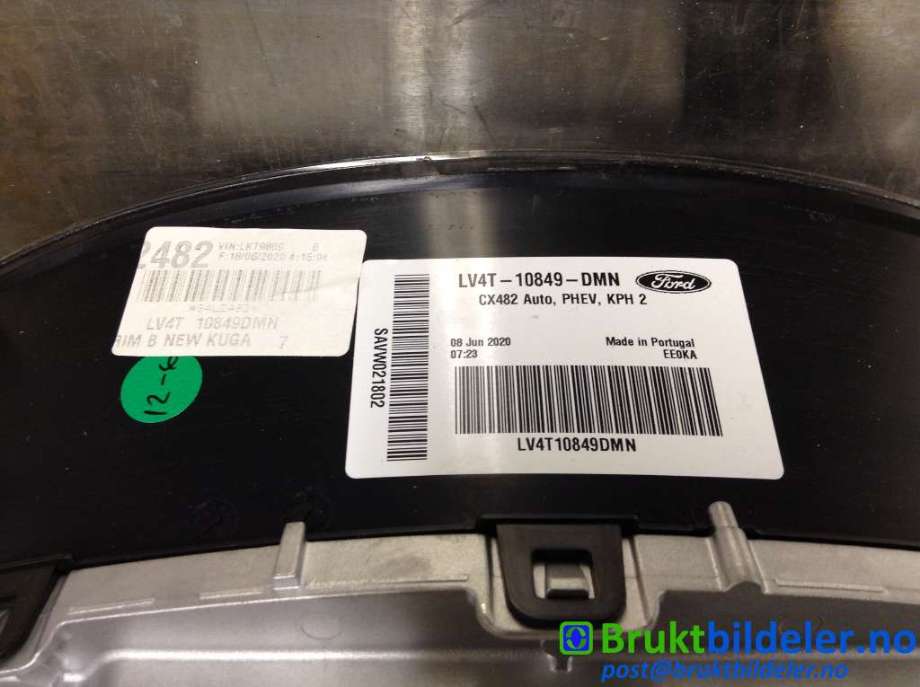 Instrumentpanel til Ford Kuga 2019-->> (Type III)  (FORD|LV4T-10849-DMN|)