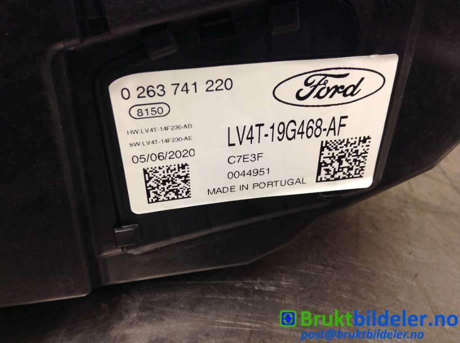 Instrumentpanel til Ford Kuga 2019-->> (Type III)  (FORD|LV4T-16G468-AF|0 263 741 220|)