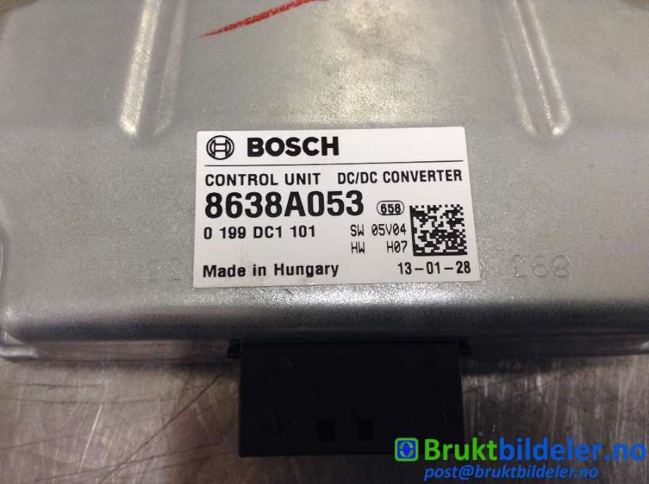 Styreenhet diverse til Citroën C4, Aircross 2012-2017  (CITROEN|8638A053|0 199 DC1 101|)