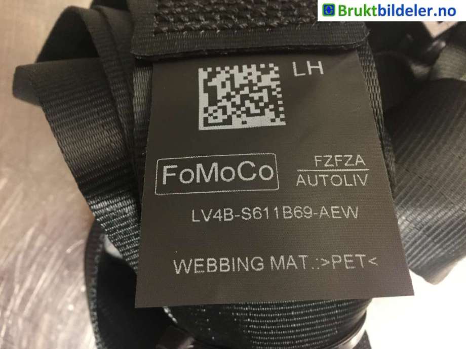 Sikkerhetsbelte foran venstre til Ford Kuga 2019-->> (Type III) (FORD|LV4B-S611B69-AEW|)