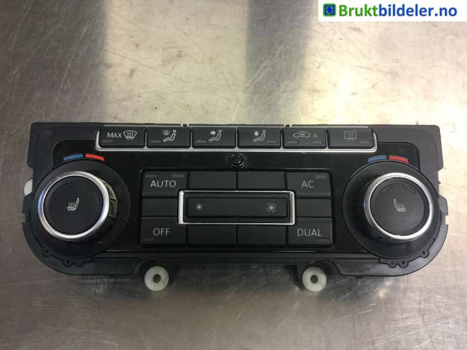 Varmeapparat betjening til VW Golf VI, 2008-2012  (VOLKSWAGEN|5K0 907 044 BD)