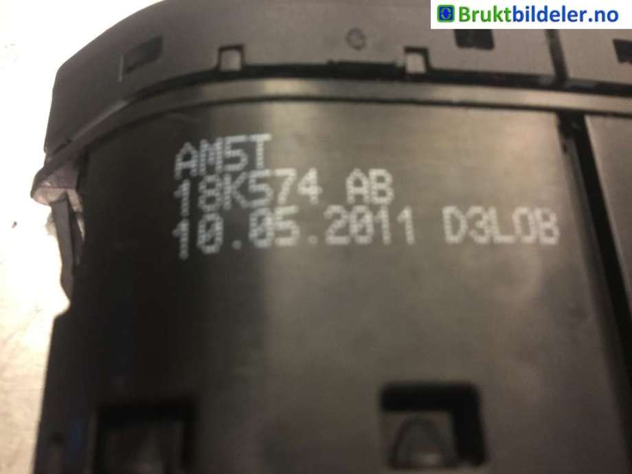 Bryter rutevarme til Ford Focus 2011-2014 (Type III, Fase 1)  (FORD|AM5T 18K574 AB|)