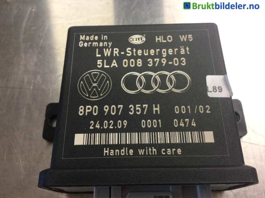 Styreenhet diverse til Audi Q7, 2006-2010 (Type I, Fase 1) (AUDI|8P0 907 357 H)