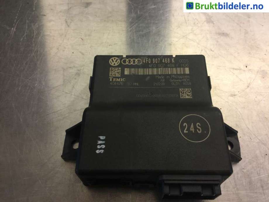 Styreenhet diverse til Audi Q7, 2006-2010 (Type I, Fase 1) (AUDI|4F0 907 468 F)