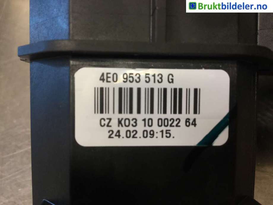 Bryter blink til Audi Q7 2006-2010 (Type I, Fase 1) (AUDI|4E0 953 513 G|)