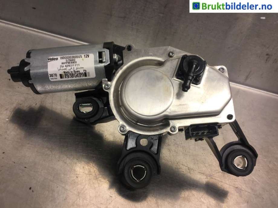 Viskermotor bakrute til Audi Q7 2006-2010 (Type I, Fase 1) (AUDI|W000010484|W000003605|)