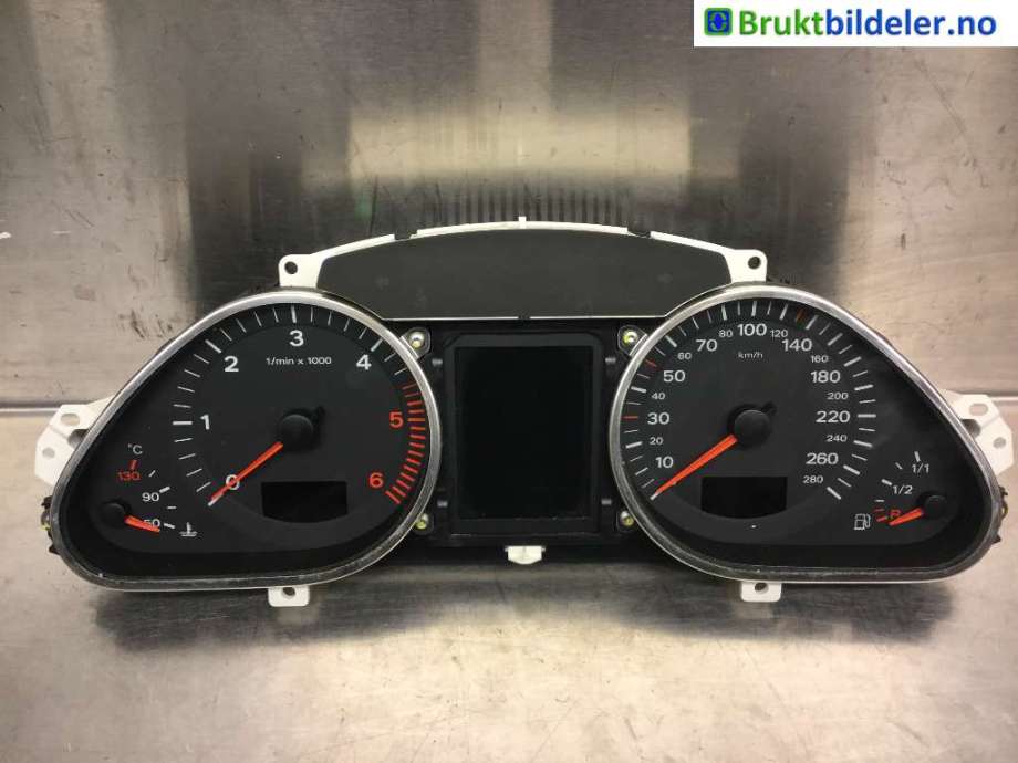 Instrumentpanel til Audi Q7, 2006-2010 (Type I, Fase 1) (AUDI|4L0 920 931 E)