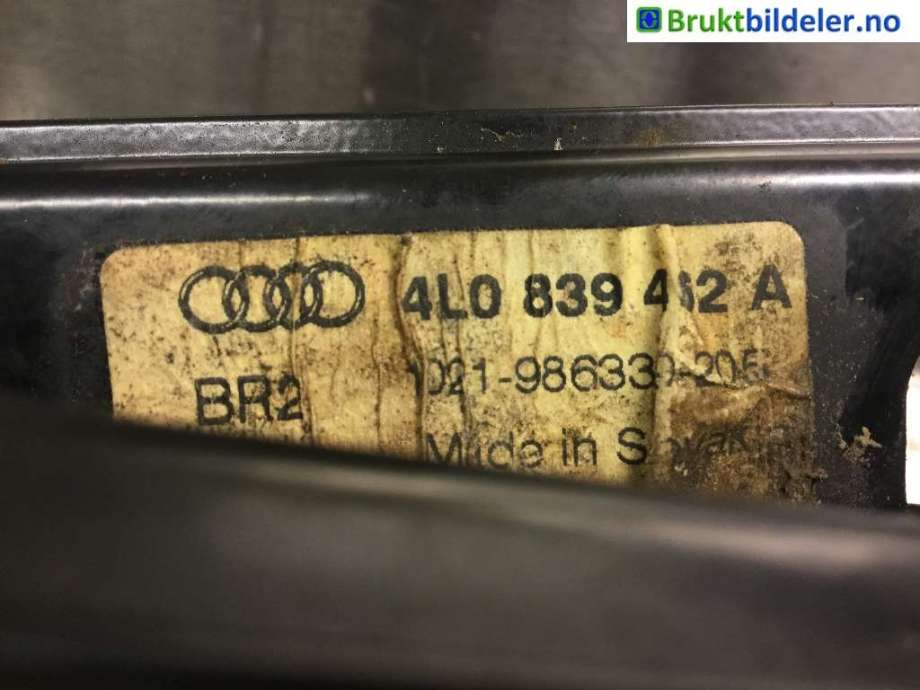 Ruteheis til Audi Q7 2006-2010 (Type I, Fase 1) (AUDI|4L0 839 462 A|)