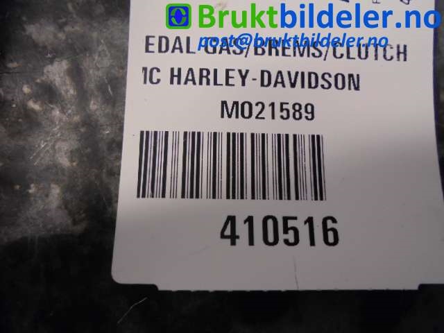 Pedal gass/brems/clutch til MC Harley-Davidson Øvrige 0-->>  