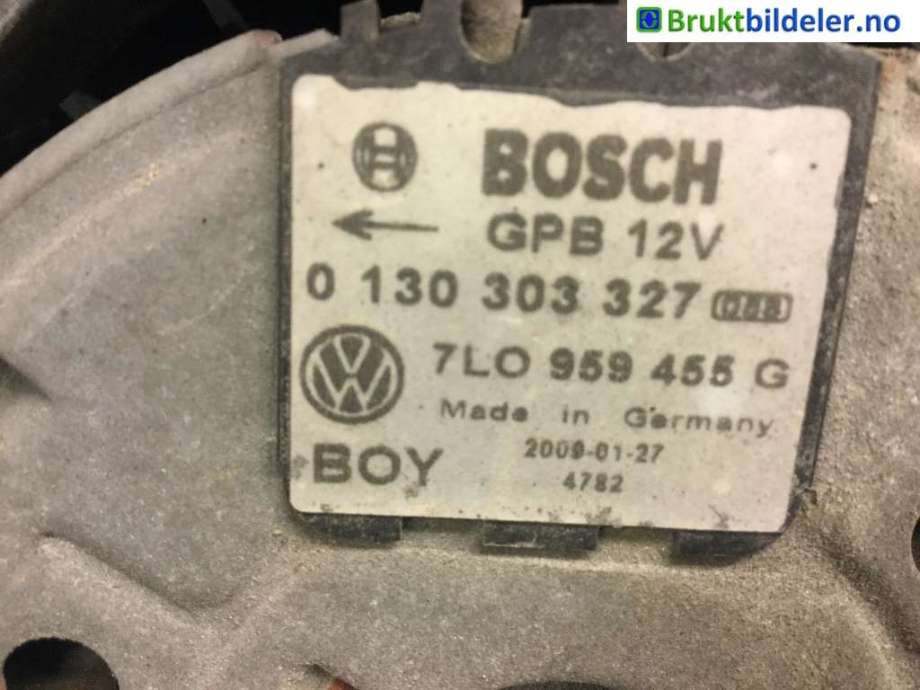 Kjølevifte til Audi Q7 2006-2010 (Type I, Fase 1)  (AUDI|7L0 121 203 H|0 130 307 091|)