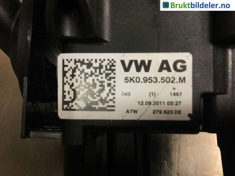 Bryter combi til Škoda Superb 2008-2015 (Type II) (SKODA|5K0 953 521 AT||5K0 953 502 M)