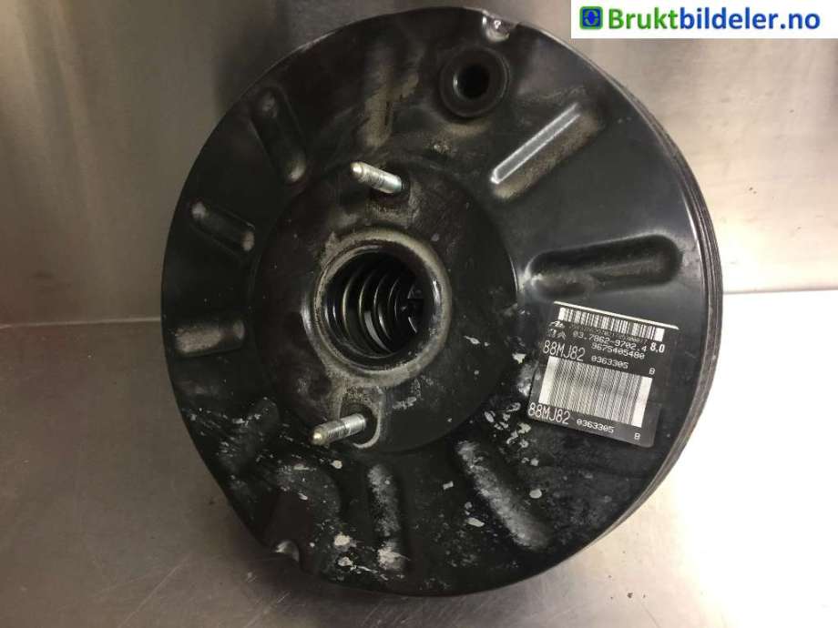 Bremsekraft-forsterker til Peugeot 308 2013-2021 (Type II) (PEUGEOT|16 107 696 80|96 754 054 80|88MJ82)