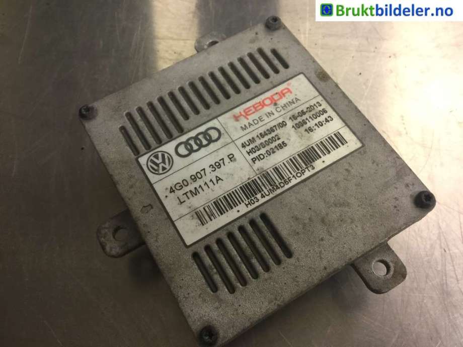 Styreenhet xenon/ballast til Audi A3, 2012-2016 (Type III, Fase 1)  (AUDI|4G0 907 397 P)