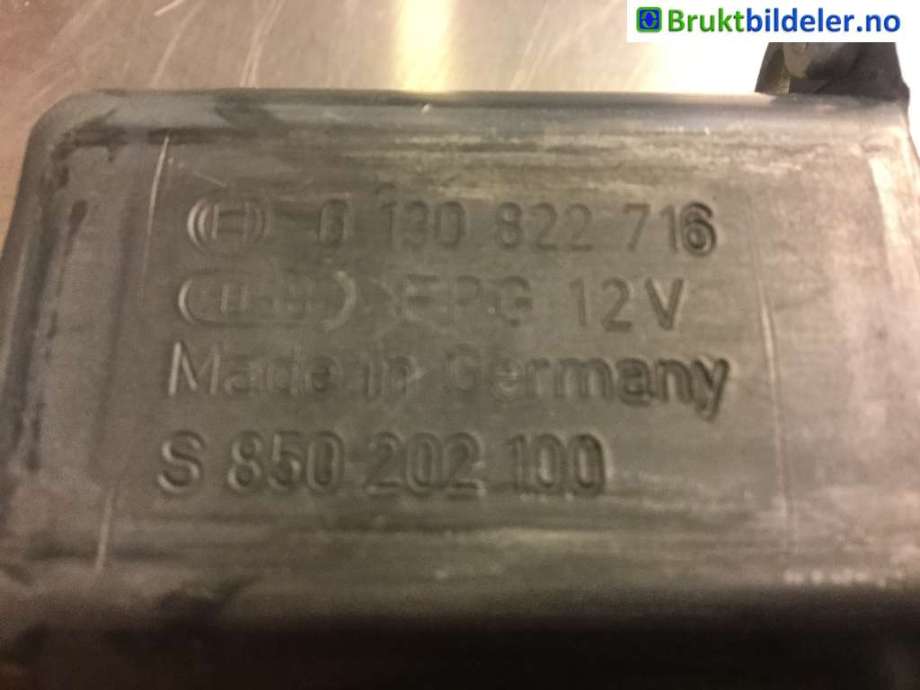 Ruteheis venstre foran til Audi A3 2012-2016 (Type III, Fase 1)  (AUDI|5Q0 959 802 B|0 130 822 716|)