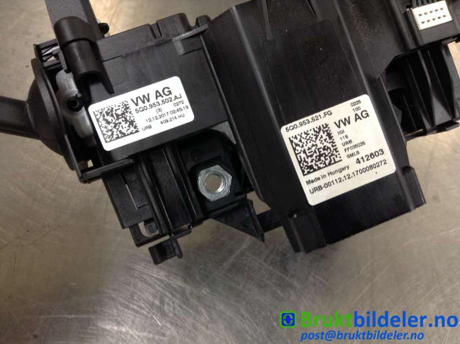 Bryter combi til VW Tiguan 2016-2020 (Type II, Fase 1)  (VOLKSWAGEN|5Q0 953 502 AJ||5Q0 953 521 FG)