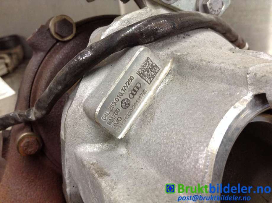 Turbo til VW Tiguan 2016-2020 (Type II, Fase 1)  (VOLKSWAGEN|04L 253 010 T|BM70B|)