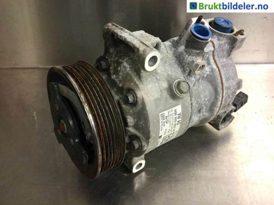 Aircondition kompressor til VW Caddy, 2015-2020 (Type III, Fase 3)  (VOLKSWAGEN|5Q0 820 803 M)