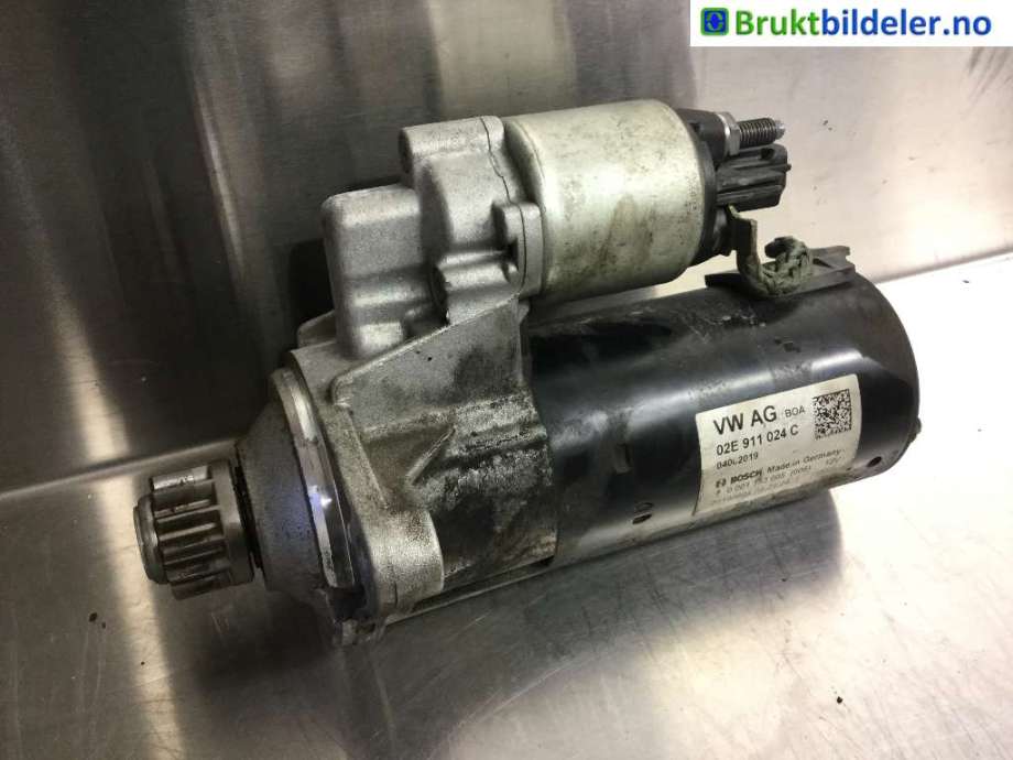 Starter diesel til VW Caddy, 2015-2020 (Type III, Fase 3)  (VOLKSWAGEN|02E 911 024 C)