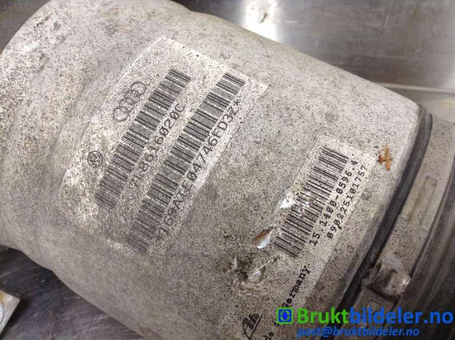 Fjærbein høyre bak til Audi Q7 2006-2010 (Type I, Fase 1)  (AUDI|7L8 616 020 C|15.1400-0596.4|)