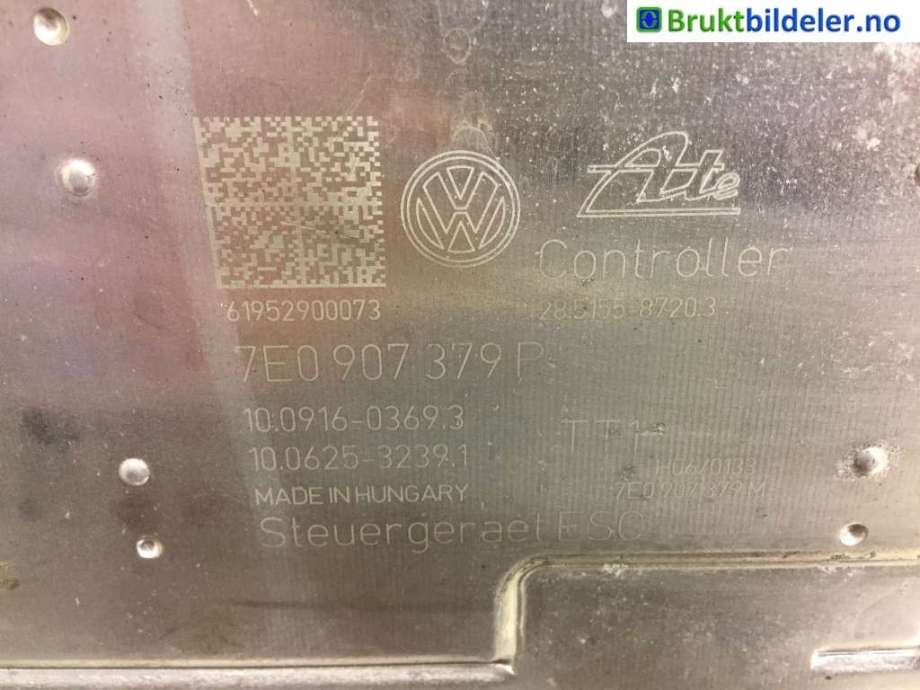 ABS sentral til VW Caddy 2015-2020 (Type III, Fase 3)  (VOLKSWAGEN|7E0 907 379 P|7E0 614 517M|)